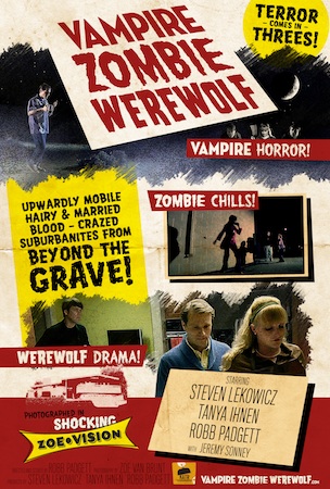 Vampire Zombie Werewolf Poster